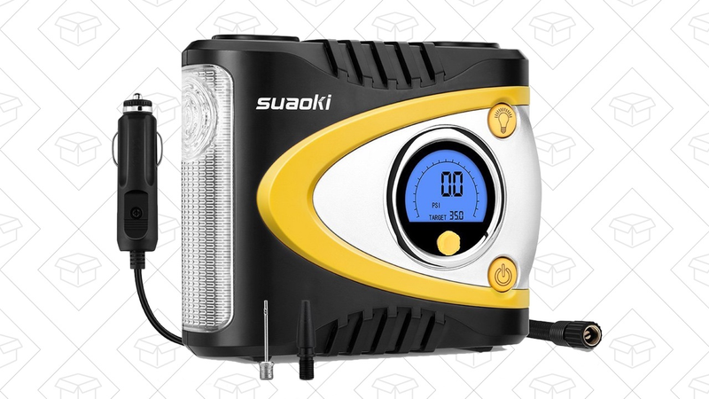 Compresor de aire portátil | $22 | Amazon | Usa el código WV9KZM99
